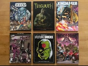 6 x 2000AD Indigo Prime Telguuth Future Shocks Kingmaker