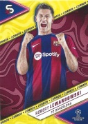 TOPPS SUPERSTARS 2023/2024 ROBERT LEWANDOWSKI FC BARCELONA COMMON 46