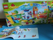 Lego Duplo wesołe miasteczko 10841 zjeżdżalnie karuzela