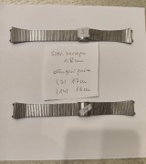 Dwa paski do zegarka na rękę 