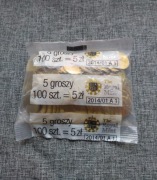 5 gr groszy 2013 RM Royal Mint  Nakład Tylko 1 mln