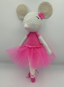 Myszka Baletnica różowe Tutu przytulanka maskotka 