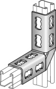 Łącznik do szyn MQW-8/90, kąt 90 stopni 