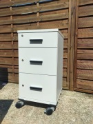 Kontenerek szafka 90 cm wysoka premium kółka hamulec Dostępne 30 sztuk