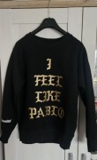 Czarna bluza rozmiar S I Feel Like Pablo
