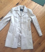 OKAZJA! PŁASZCZ/kurtka skóra naturalna cielęca 100% wiosna S/M 