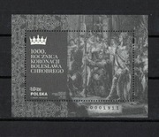 Blok 391 ** CZARNODRUK koronacja B. Chrobrego