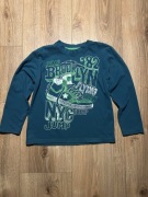 Bluzka z długim rękawem granatowa dziecięca Lincoln & Sharks rozmiar 140