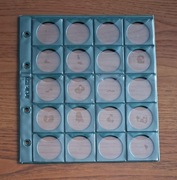 Kabe 1299 - Specjalna strona, typu Numis na 20 monet o śr. 32,5mm