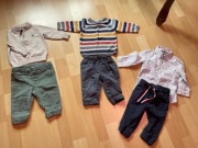 Zestaw amerykańskich ubrań chłopiec 6m i 6-9m