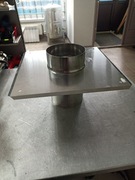 Podstawa pod daszek/ strażaka nasada kominowa fi 130 nierdzewna