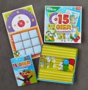 Gra planszowa GRA RODZINA TREFLIKÓW KALEJDOSKOP ZESTAW 15 GIER Trefl