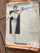 Wykrój sukienki  EUGENIA model nr.1710,rozmiar 46/48 oraz instrukcja szycia