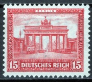 DR, Mi 447 zn. czysty* bez kleju i bez podlepki lub jej śladu, z bloku Mi 1