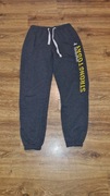Grafitowe dresowe spodnie męskie, M, Bardzo Dobry Stan 