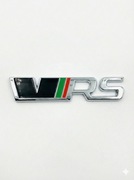 Emblemat 3D VRS Skoda Chrom Naklejka LOGO NAPIS