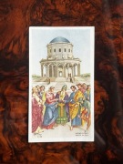 Stary obrazek religijny 1961 – Zaślubiny NMP – Duszniki-Zdrój