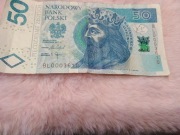 Banknot  50zl Jan Kazimierz 2017 – stan dobry – licytacja od 50 zł
