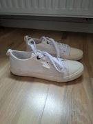 40 sportowe buty kremowe białe trampki Big Star Półbuty tenisówki sneakersy