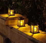 Lampion solarny ze świecą