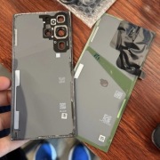 Klapka baterii do Samsung S23 Ultra zielony 2 sztuki