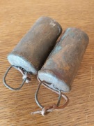 2 stare dzwony dzwonki alpejskie, bavarskie XXw.