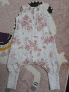 Muślinowy śpiworek z nogawkami Babysteps Peony Dreamland XS 0.5 TOG