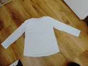 Zara śmietankowa bluzeczka r. 128cm 8l db+
