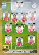AFC Ajax 364 Line-up Karta PANINI FIFA 365 2023
