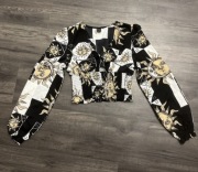 Bluzka krótka z długim rękawem 