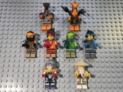 KLOCKI LEGO ELEMENTY FIGURKI MINIFIGURKI NINJAGO 71767 OD 1ZŁ LICYTACJA