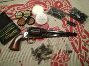 pistolet czarnoprochowy Remington 44 New Model Army 8" pietta replika