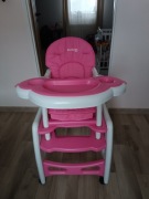 Krzesełko do karmienia ze stolikiem