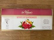 SIR WILLIAM'S Herbata malinowa Queen of Raspberries 12 torebek