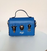 Ego Creativity skórzana torebka azteckie cudo niebieska