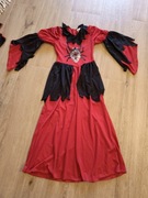 KOSTIUM STRÓJ HALLOWEEN KARNAWAŁ CZAROWNICA WIEDZMA
