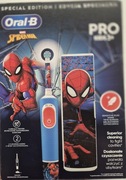 Oral-B Pro kids spiderman marvel szczoteczka elektryczna + etui 3+