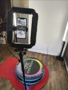Fotobudka 360 LED średnica 100