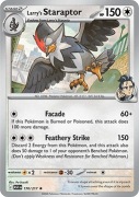 Holo Foil Oryginalna Karta Larry's Staraptor (ASC 170) Ascended Heroes