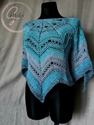 Wzór szydełkowy "Dragon Star"- wzór na chustę szydełkową w dwóch wersjach. 