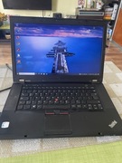 Zestaw lenovo t530 8gb ram 240gb ssd monitor dell 24, stacja dokujaca