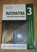 Ksiązka Matematyka Zbiór zadań do liceum i technikum podstawa + okładka