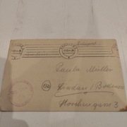 Numer 171 HAMBURG 11.12.1944 R KOPERTA + KARTKA 