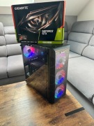 Komputer Gamingowy ARGB i5 9400f, gtx 1660 6gb super 16gb ddr4  ssd m2 +hdd