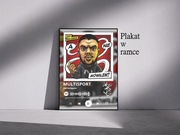 Plakat Kaz bałagane Multisport w ramce 42x30