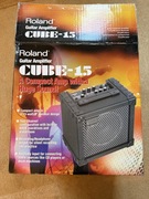 Wzmacniacz gitarowy Roland CUBE 15 i gitaraYamaha ERG121C oraz futerał 