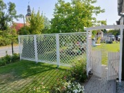 Zestaw ogrodowy pergola trejaże/płotek 670 cm