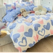 Komplet pościeli w serca 150x200