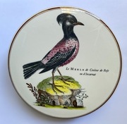 Duża bomboniera Villeroy&Boch ptak rudzik. Le Merle