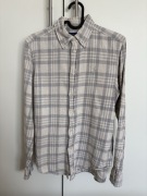 Koszula Polo Ralph Lauren szara w kratkę z haftowanym logo S 36